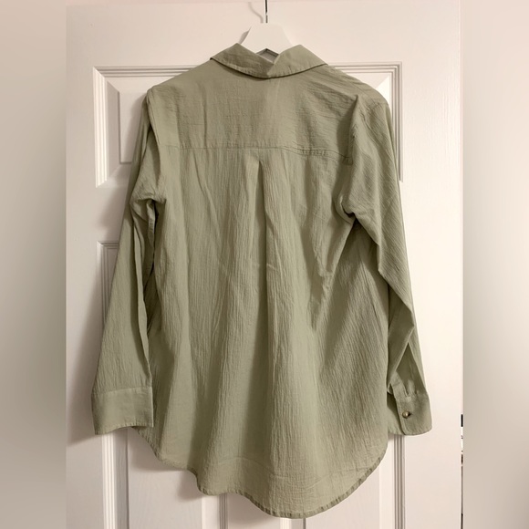 Club Monaco Marnee Chemise in Green - Picture 5 of 8